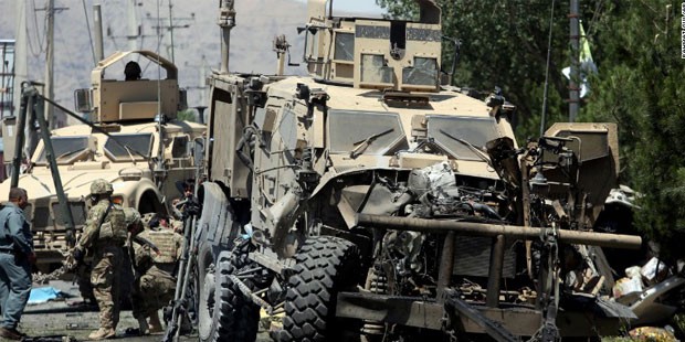 Car Bomb Hits Foreign Convoy in Afghan Capital, Casualties Unclear